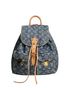 Denim Sac A Dos GM Backpack, front view